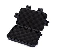 TOYANDONA Boîte de Survivant Compacte Portable Noir en Plastique Étanche | Étui Sec D'urgence, Design Antichoc, Format Compact, pour Kite Boarding et Natation, Noir