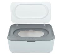 TOYANDONA Boîte Distributrice Lingettes Réutilisable avec Couvercle Étanche Boîte de Rangement Capacité Importante pour Mouchoirs Serviettes et Lingettes Support Pratique pour Maison et