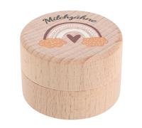 TOYANDONA Boîte en Bois Fée des Dents pour Bébé Fille, Rangement Compact et Portable, Décor Mignon de Dessin Animé pour Chambre D'garçon et Filles