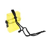 TOYANDONA Boîte Étanche de Plongée en Plastique Transparent avec Crochet et Corde, Protection Waterproof pour Objets de Valeur et Électronique Lors Plongée et Pêche en Plein Air