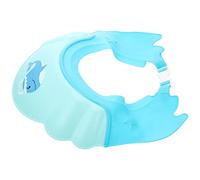 TOYANDONA Bonnet de Bain Imperméable pour Bébé Réglable Chapeau Bain Pratique en Plastique Accessoire de Lavage des Cheveux Baignade Shampooing Confortable et Portatif