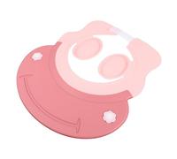 TOYANDONA bonnet de shampoing pour bébé boules Quies chapeaux bouchon d'oreille casquette bain bébé ear cuff bonnets de bain pour tout-petits visière de bain pour les tout-petits type rose