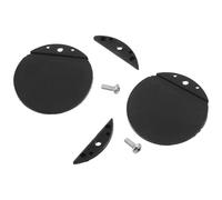 TOYANDONA Bouchon de Vidange pour Bateau Ponton et Yacht en Nylon Noir, Étanche aux Intempéries avec Assemblage Rapide et Vis Incluses pour Conditions Marines Changeantes