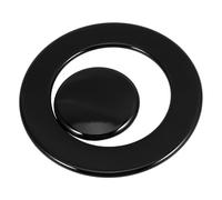 TOYANDONA Bouchon pour Cuisinière à Gaz en Fer Solide, Remplacement Précis du Brûleur, Ensemble Élégant et Poli pour Accessoires Cuisine