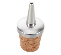 TOYANDONA Bouchon Verseur Amovible avec Bec Doseur et Base Liège Distributeur Huile et Multifonction pour Bouteilles Amères Accessoire Bar pour Cocktails à Domicile et Restaurants