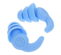 TOYANDONA Bouchons d'Oreilles Insonorisants en Silicone 3 Couches de Protection Auditive Anti-Bruit pour Dormir et Nager Lot de 2 pour Étudiants et Bains