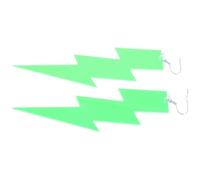 TOYANDONA Boucles D'oreilles Pendantes Fluorescentes Éclair Grandes Pour Femme, Acrylique Léger, Boucles D'oreilles Créatives à Crochet, Bijoux Originaux Pour Fête Et Usage Quotidien