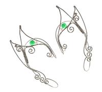 TOYANDONA Boucles Oreilles à Clip pour Femmes Manchettes Décoratives sans Perçage Bijoux Féeriques Confortables