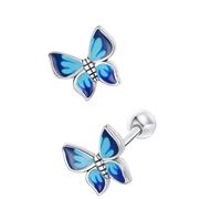 TOYANDONA Boucles Oreilles Argent Goujon Élégant pour Femme Cadeau Petite Amie Fantaisie pour Fête Mariage et Usage Quotidien