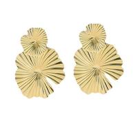 TOYANDONA Boucles Oreilles Fleurs Pendantes Légères pour Femmes Design Exagéré avec Pétales Cadeau Saint-valentin Élégant Accessoires Mode pour Occasions Spéciales