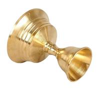 TOYANDONA Bougeoir Cuivre Décoratif pour Lampe à Ghee Support Double Tête pour Bougies Fondantes Porte-Bougie Compact et Accessoire de Décoration Élégant pour Maison et Chambre
