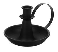TOYANDONA Bougeoir Vintage Stable avec Plateau Élargi Support de Bougies Décoratif pour Dîner Romantique Décoration de Table Polyvalente pour Noël et Célébrations