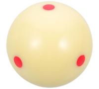TOYANDONA Boule de Billard en Résine Résistante à l'usure pour Entraînement, Accessoire Billard Réutilisable Motif de Points, pour Matchs Sportifs et Exercices de Loisir