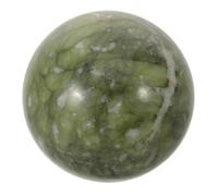 TOYANDONA Boule Sphère de Jade Naturelle, Pierre Décorative Polie Main, Forme Sphérique, Décoration Intérieure pour Bureau et Contemplation