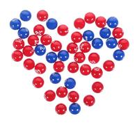 TOYANDONA Boules de Tombola Plastiques Légères 50 Pièces Numérotées pour Activités de Fête et Jeu Loto en Intérieur