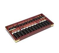 TOYANDONA Boulier Arithmétique Vintage à Outil Apprentissage pour Étudiants Abacus Décoratif Naturel pour Compter Et Calculer
