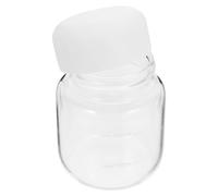 TOYANDONA Bouteille Verre Borosilicate avec Graduation Petite Gourde Claire pour Lait Jus et Café Légère et Portable pour Maison et Bureau