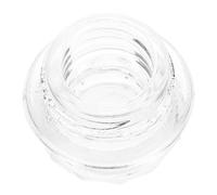 TOYANDONA Bouton de Couvercle en Verre pour Percolateur Café, Pièces de Machine à Café Universelles, Verre Résistant la Chaleur, Prise Confortable, Accessoire de Remplacement