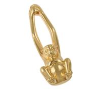 TOYANDONA Boutons en Laiton Décoratifs pour Tiroir Poignée de Tiroir de Singe Installation Facile pour Armoire et Placard 1 Pièce