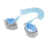 TOYANDONA Bracelet Anti-perte Bébé Cordon De Traction 2.0 m Bleu Ciel, Harnais De Sécurité Respirant Et Flexible Pour Garçon Et Filles 1-10 Ans, Aide à L’apprentissage Marche En Lieux Publics