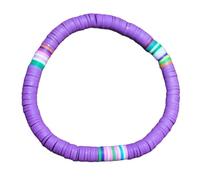 TOYANDONA Bracelet Bohème Argile Polymère Colorée Doux et Étanche Corde Élastique pour Couple Cadeau Fille et Bracelets Amitié Style Bohème