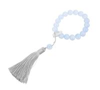 TOYANDONA Bracelet de Perles Verre Fait Main Chapelet de Prière Lisse et Accessoire Spirituel Élégant pour Prière et