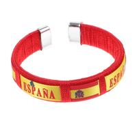 TOYANDONA Bracelet De Supporter Bracelet Drapeau National Bracelets En Sangle Flexible Fournitures D'Encouragement De Football Pour Filles Accessoires De Football De Fête
