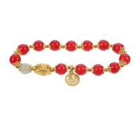 TOYANDONA Bracelet en Corde Tressée Rouge Ajustable Accessoire de Poignet Symbole Dragon Bracelet de Protection pour Nouvel An Chinois Taille Unique Couleur Rouge Ravioli Vapeur