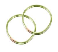 TOYANDONA Bracelet En Gelée Silicone à Paillettes Multicolore, Bracelet Tube Flexible Pour Femmes, Accessoires Mode Décontractée, Taille Unique, Élégant Et Confortable