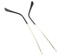 TOYANDONA Branches de Remplacement Universelles Kit de Réparation Prévient les Frottements et Casse du Cadre pour Lunettes en Métal Or pour Bras de Lunettes Fines