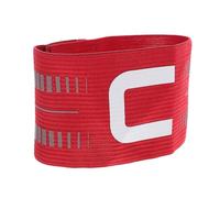 TOYANDONA Brassard de Capitaine de Football Ajustable Élastique en Nylon avec Lettre C Haute Visibilité pour Adultes et Garçon et Filles pour Matchs Communautaires et Ligues Scolaires