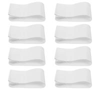 TOYANDONA Brassards de Capitaine 8 pièces : Bracelets de sécurité Unisexes Vierges pour écoles, Entreprises et Services bénévoles - Brassards à Faire soi-même pour Une Meilleure