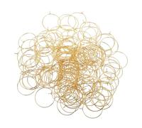 TOYANDONA Breloques à Vin DIY 150 Pcs 25 Mm Dorées pour Verres à Vin, Marqueurs de Boisson Festifs, Accessoires pour Fêtes, Mariages et Anniversaires, Identification Facile des Verres