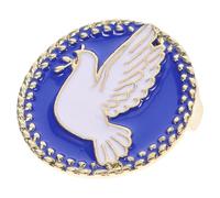 TOYANDONA Broche de Paix Accessoire Élégant, en Alliage pour Vêtements | Cérémonies et Fêtes, Finition Solide à Éclat Long, Style Romantique et Gothique, Fixation Pratique