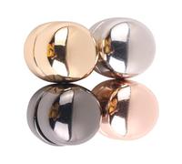 TOYANDONA Broche Foulard Aimant Pour Hijab Professionnel, Accessoire Rond En Métal Résistant à L’usure, Lot De 4 Pièces, Pour Femme, Usage Extérieur Et Mixte, Petite Taille Polyvalente