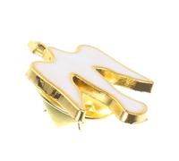 TOYANDONA Broche Paix Émail Spirituelle pour Première Communion Broche Chrétienne Accessoire Religieux Élégant