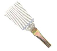 TOYANDONA Brosse à Crin de Cheval pour Cheval et Âne, Métal | Grattage Fin, Prise en Main Facile, Contact Doux, Usage Brossage et Rasage, Fer Robuste