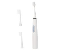 TOYANDONA Brosse à Dents Électrique Adulte Étanche à Vibrations Soniques Tête Souple Batterie Intelligente pour Nettoyage et Protection des Gencives Design Léger Portable Gris