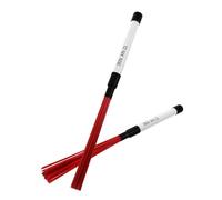 TOYANDONA Brosse à Tambour Nylon avec Manche Ergonomique de Balais pour Percussion Accessoires Portables pour Batterie Jazz et Percussion Acoustique