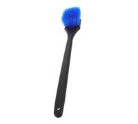 TOYANDONA Brosse de Nettoyage avec Manche Long pour Bain d'oiseaux en Plastique Bleu Outil Pratique pour Fontaines Extérieures et Observation la Vie Sauvage