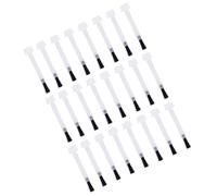 TOYANDONA Brosse de Rechange Jetable pour Vernis à Ongles Manche Pinceau Plat 50 Pièces Applicateur Précis pour Vernis Liquide et Gel Accessoire Manucure Professionnel et Usage Nail Art