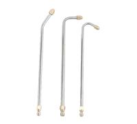 TOYANDONA Buse De Nettoyeur Haute Pression Acier Inoxydable 3 Pcs Angles 30° 90° Et Perche Extension Nettoyages Gouttières Toits Amélioration Puissance Jet