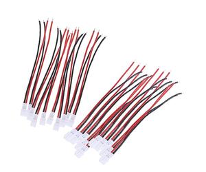 TOYANDONA Câble De Connexion De Batterie Ph2.0 en Silicone Ultra Souple pour Modélisme, Lot de 20 Pièces, Fil Haute Température, Compatible Bateaux, Avions Et Voitures Télécommandés