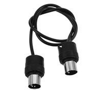 TOYANDONA Câble Midi Broches Mâle à Mâle Connecteur Droit et Coudé pour Clavier Synthétiseur Interface Audio Mixer Amplificateur et Stable