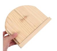 TOYANDONA Cache-Interrupteur en Bois Massif à Double Porte Protection D’Interrupteur Décorative en Bois Naturel Plaque Murale Sécurisée pour Chambre D’Garçon et Filles et Animaux