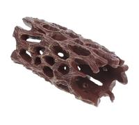 TOYANDONA Cachette pour Crevettes Résine Naturelle pour Aquarium Décoration Microlandscape Ornement Grotte pour Petits Poissons Cachette Anti-conflits Facile à Installer pour Maison et