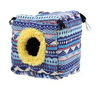 TOYANDONA Cachette pour Hamster Hamac Hiver pour Rat Nid Chaud pour Écureuil Volant Lit Suspendu pour Hérisson Fournitures Hiver pour Cochon Cachette Chaude pour Petits Animaux