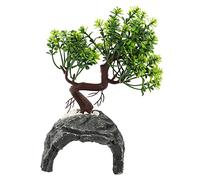 TOYANDONA Cachette pour Reptiles Décoration Terrarium Tortue Abri et Stable Imitation Grotte Naturelle Décor Pratique pour Habitat Reptile