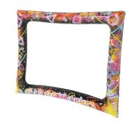 TOYANDONA Cadre Selfie Gonflable Lumineux PVC pour Décoration Anniversaire Fête Photobooth Prop Party
