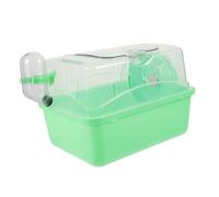TOYANDONA Cage à Hamster Grosse Transparente Toit Panoramique en Plastique Maison pour Petits Animaux pour Hamsters Rats Et Gerbilles Couleur Verte